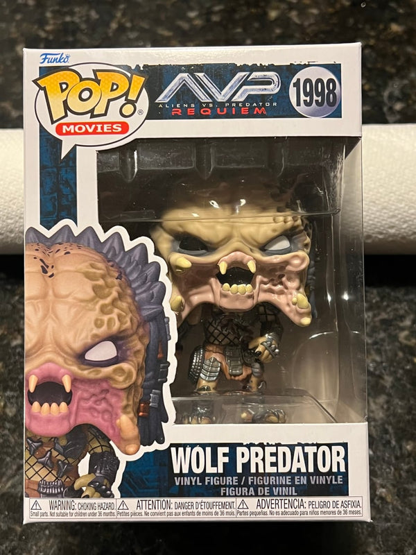 Funko Pop! Movies: AVP Requiem - Wolf Predator Vinyl Figure #1998