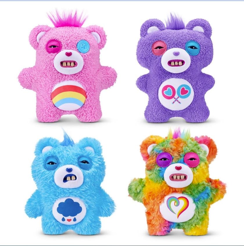 Fuggler Care Bear – Creepy Cute Plush Monster | Limited Edition Collectible