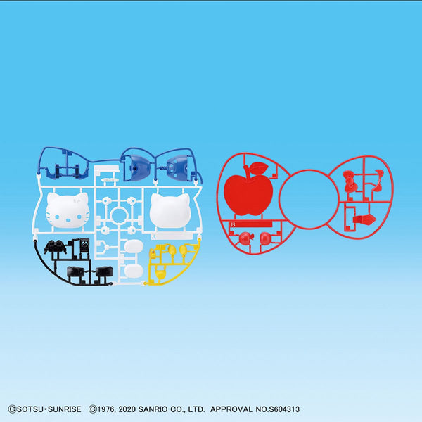 Gundam Hello Kitty and RX-78-2 Gundam SD-EX Standard Model Kit