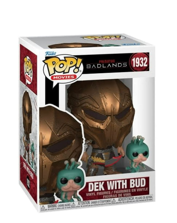 Funko Pop! Predator Badlands Dek with Bud Vinyl Figure and Buddy #1932