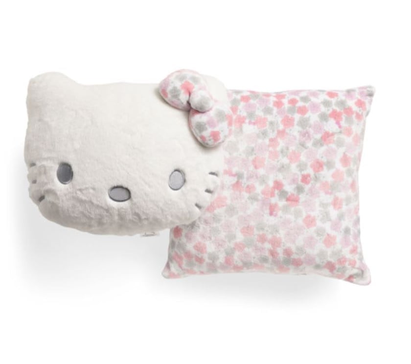Sanrio Hello Kitty 2-Pack Plush Pillow Set – Adorable Home Décor & Travel Cushions