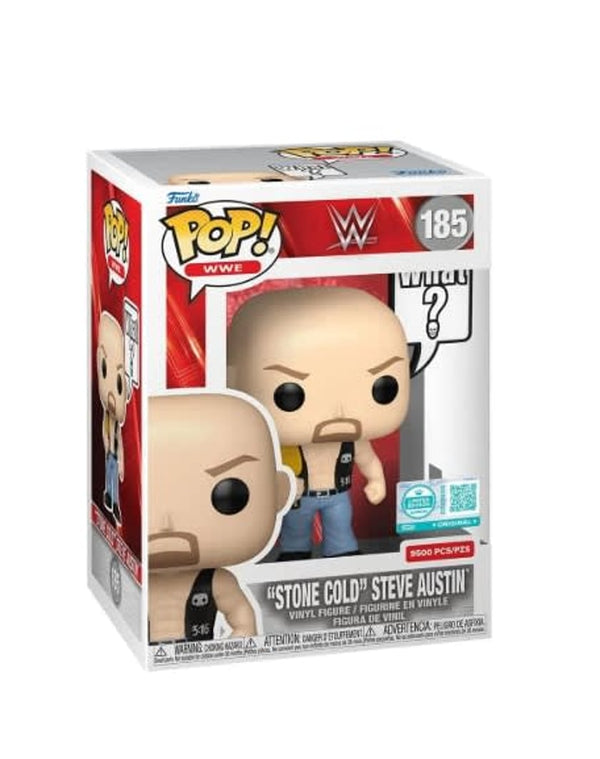 Funko Pop! WWE Stone Cold Steve Austin (What?) Funko Pop! Vinyl Figure #185